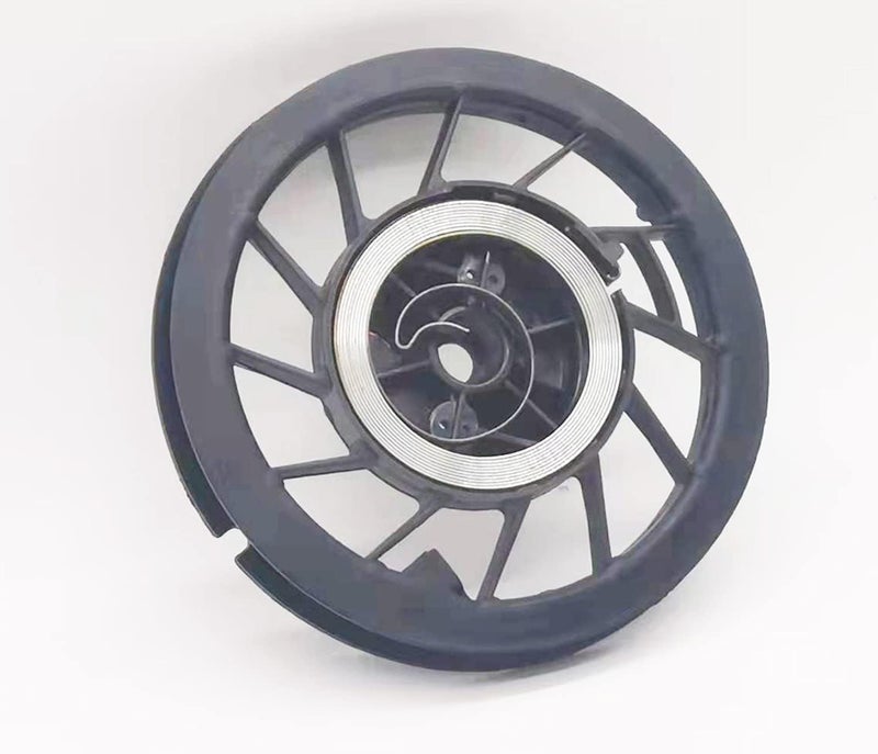 Kerlista Replaces Part 498144 Recoil Pulley and Spring Compatible with Briggs Stratton 5 HP Horizontal and 6 HP Intek Engines and with moere Engines Recoil Starter - Image 1